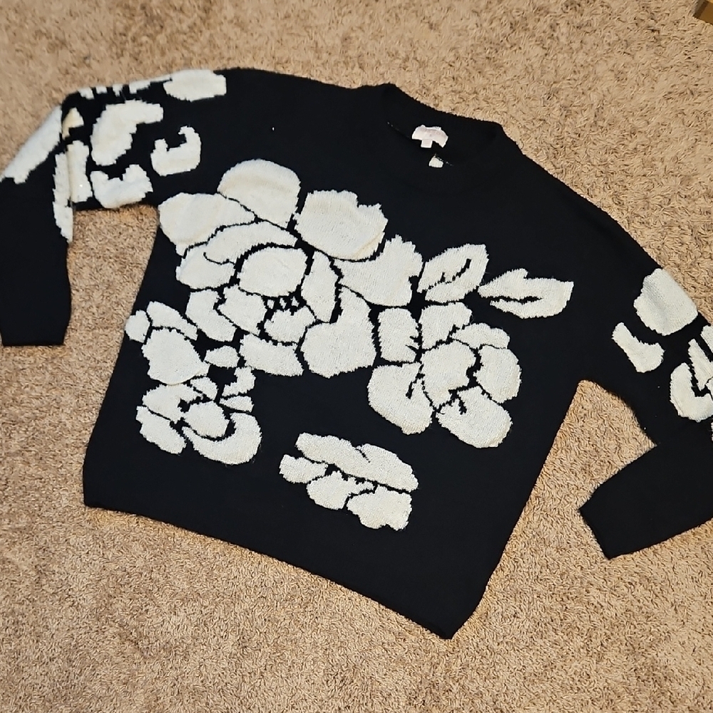 Anthropologie Ciebon Emilia Printed Sweater - Picture 3 of 9